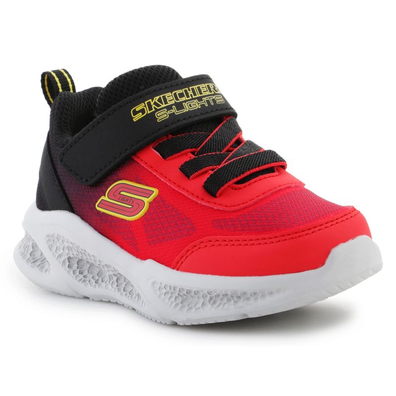 Skechers S-Lights Meteor-Lights - Krendox Jr 401495N-RDBK Cipő - Sportmania.hu