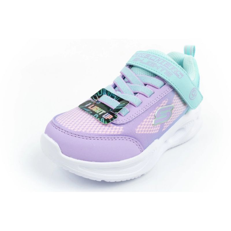 Skechers S Lights-Sola Glow Jr 303714L/TQLV shoes Cipő