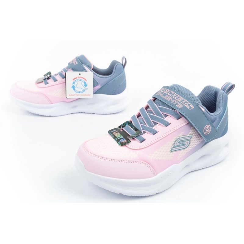 Skechers S Lights Sola Jr 303714L/GYLP Cipő - Sportmania.hu