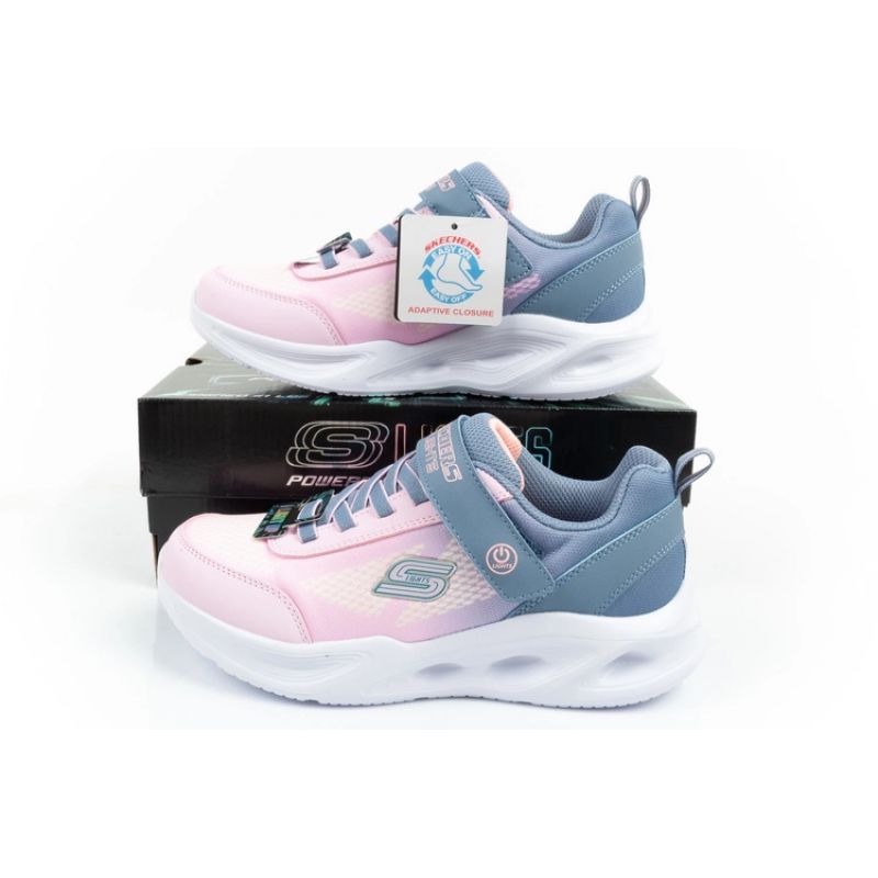 Skechers S Lights Sola Jr 303714L/GYLP Cipő - Sportmania.hu