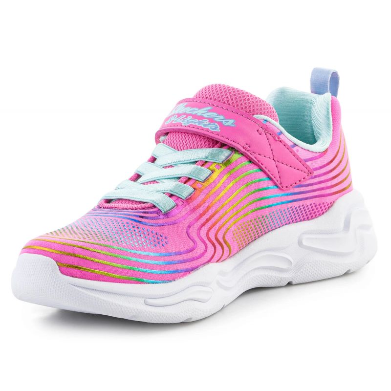 Skechers S-Lights Wavy Beams Jr 302338L-PKMT Cipő - Sportmania.hu