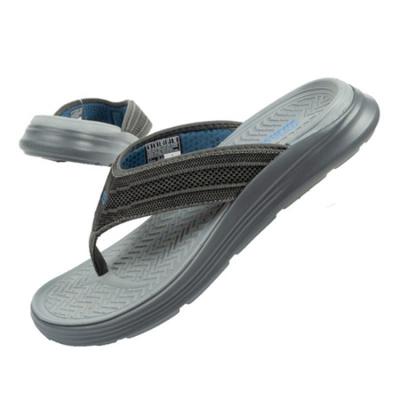Skechers Sargo M 204383 CHAR flip-flops Cipő - Sportmania.hu