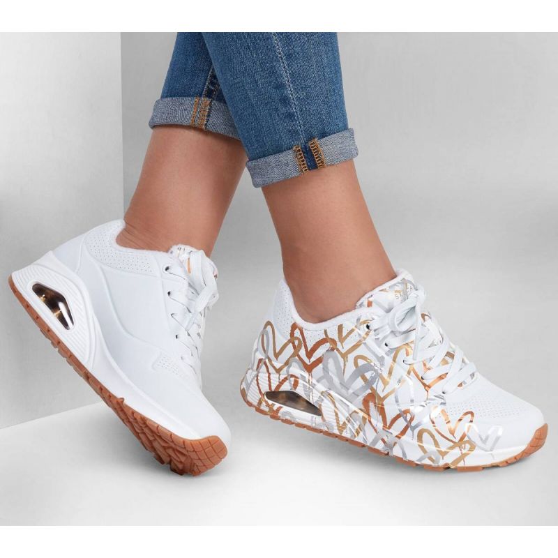 Skechers Shoes Skechers Uno Metallic Love W 155523/WTGD Cipő - Sportmania.hu