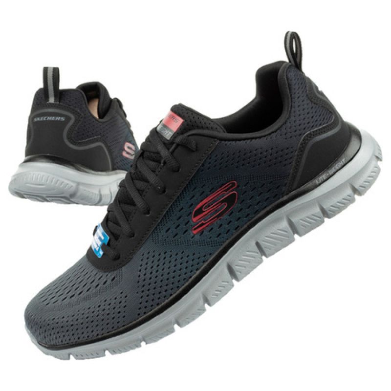 Skechers Skechers Track M Cipő férfi Túracipő 232399/BKCC