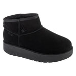 Skechers Slip-Ins Ankle Boots- Keep Cozy Black fekete női utcai cipő 169143-BBK