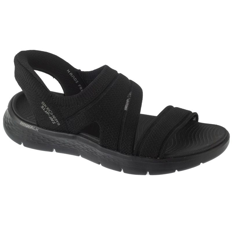 Skechers Slip-Ins: Go Walk Flex Sandal - Enticing Black Szandál 141482-BBK