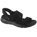 Skechers Slip-Ins: Go Walk Flex Sandal - Enticing Black Szandál 141482-BBK
