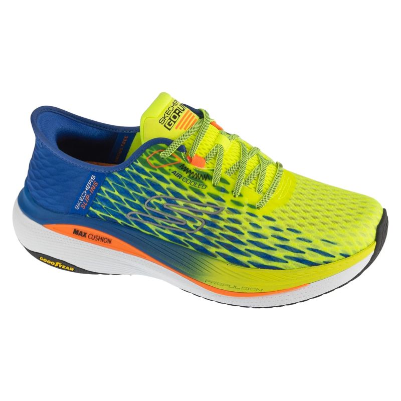 Skechers Slip-Ins: Max Cushioning Propulsion – Vitality Yellow sárga cipő 220510-YLBL