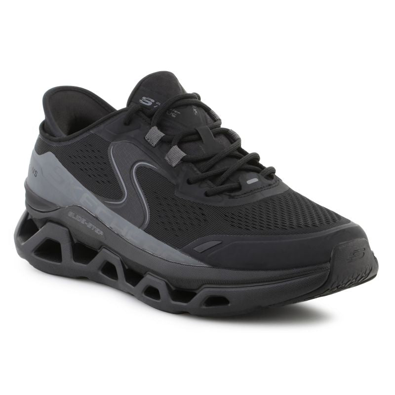 Skechers Slip-ins: Owen - Connell Black Cipő férfi 205625-BLK