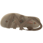 Skechers Slip-Ins Reggae Slim Női Utcai Cipő - Bézs 163460-TPE