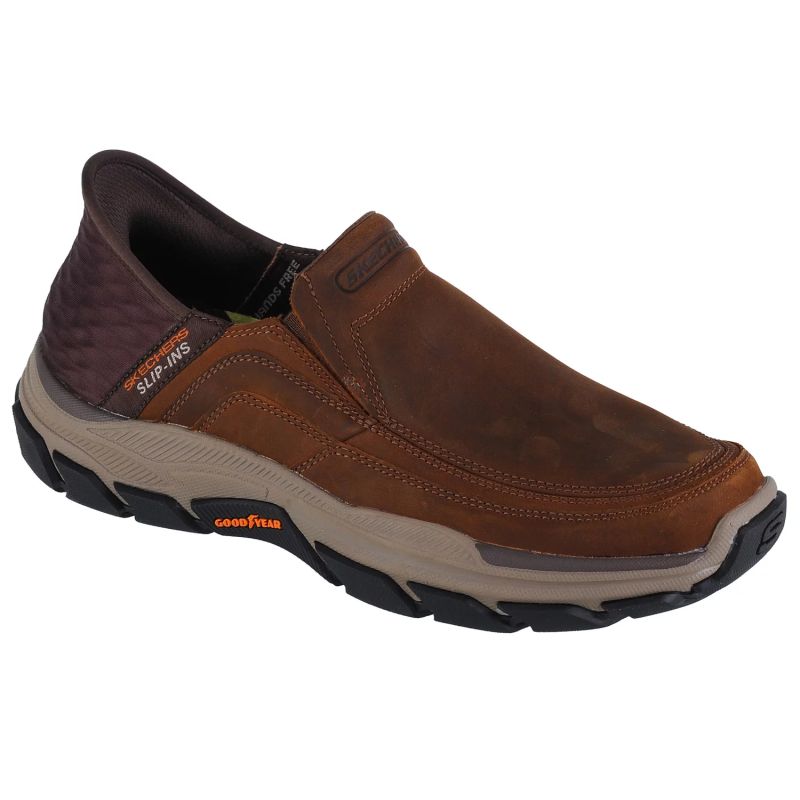 Skechers Slip-Ins Respected - Elgin Brown Cipő 204810-CDB