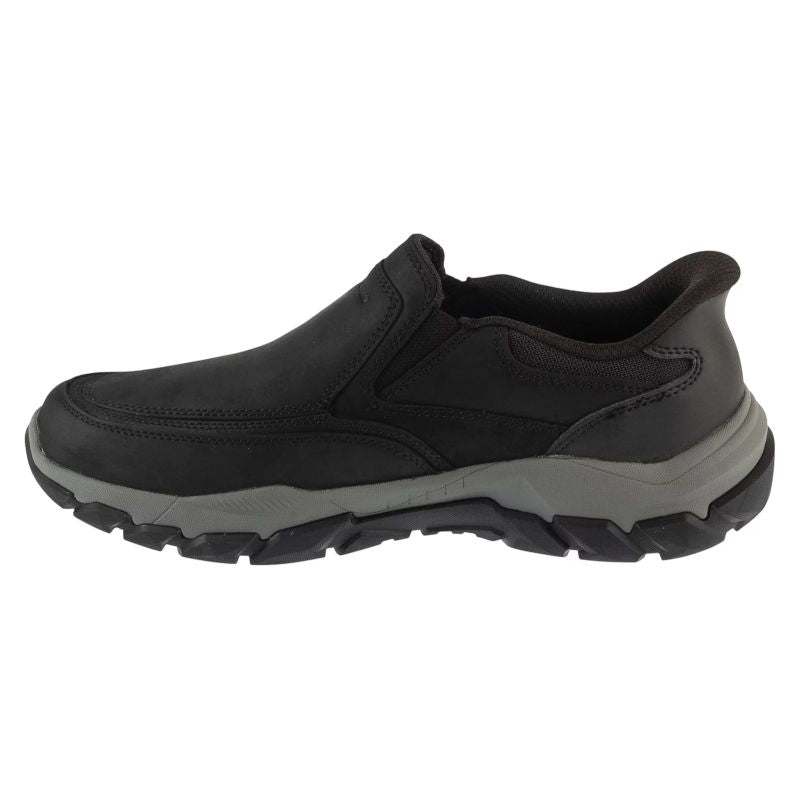 Skechers Slip-Ins: Santoro – Archaic fekete cipő 205680-BLK
