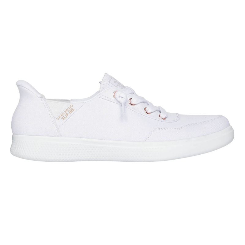 Skechers Slip Ins Skip Cute Shoes - B Cute Sweet W 114815-wht