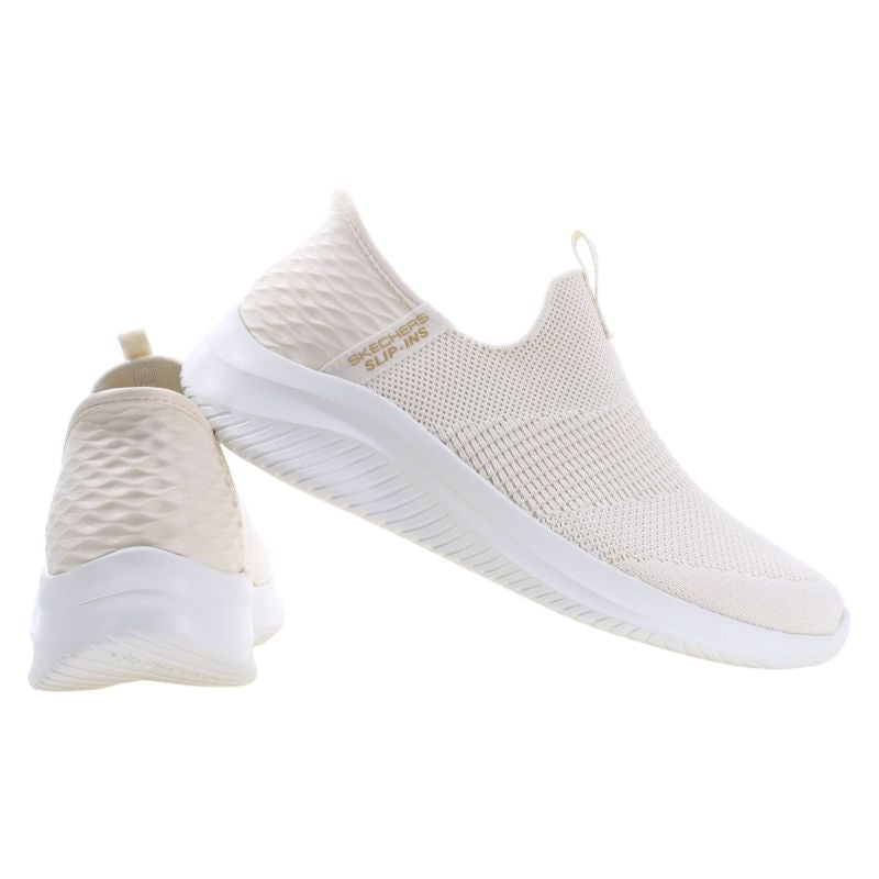 Skechers Slip-Ins Ultra Flex 3.0 – Cozy Streak Beige bézs utcai cipő 149708-NAT