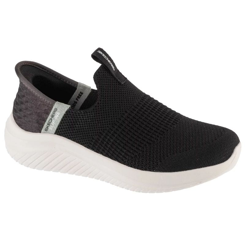 Skechers Slip-Ins Ultra Flex 3.0 - Smooth Step Black Cipő 403844L-BKW