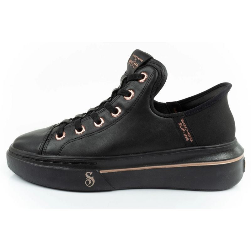 Skechers SLIP-INS W 186001/BBK Cipő - Sportmania.hu