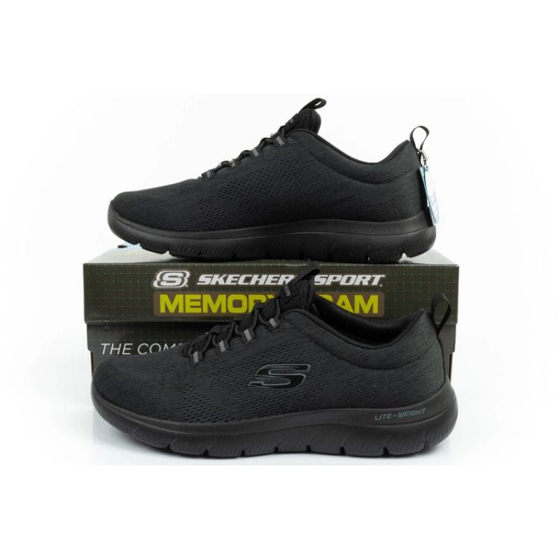 Skechers Summits-Louvin M 232186/BBK Cipő - Sportmania.hu