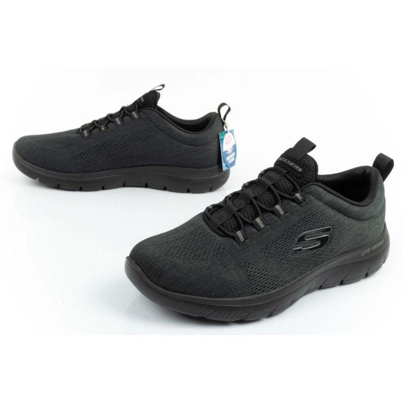 Skechers Summits-Louvin M 232186/BBK Cipő - Sportmania.hu