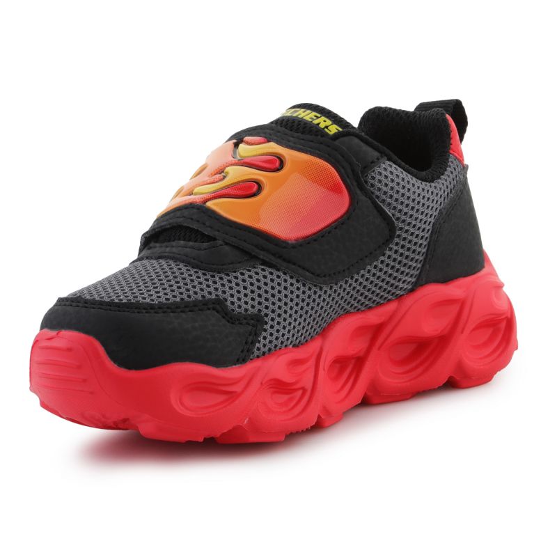Skechers Thermo Flash Flame Flow Jr 400104N-BKRD Cipő - Sportmania.hu