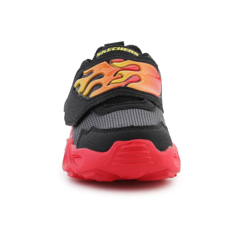 Skechers Thermo Flash Flame Flow Jr 400104N-BKRD Cipő - Sportmania.hu