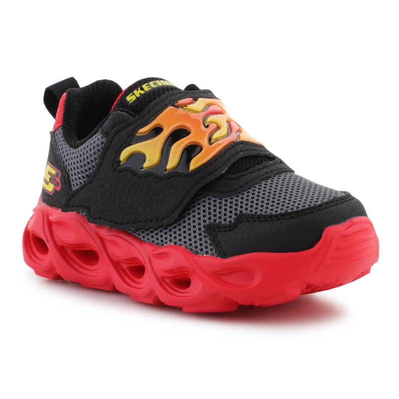 Skechers Thermo Flash Flame Flow Jr Cipő gyerek Utcai 400104N-BKRD