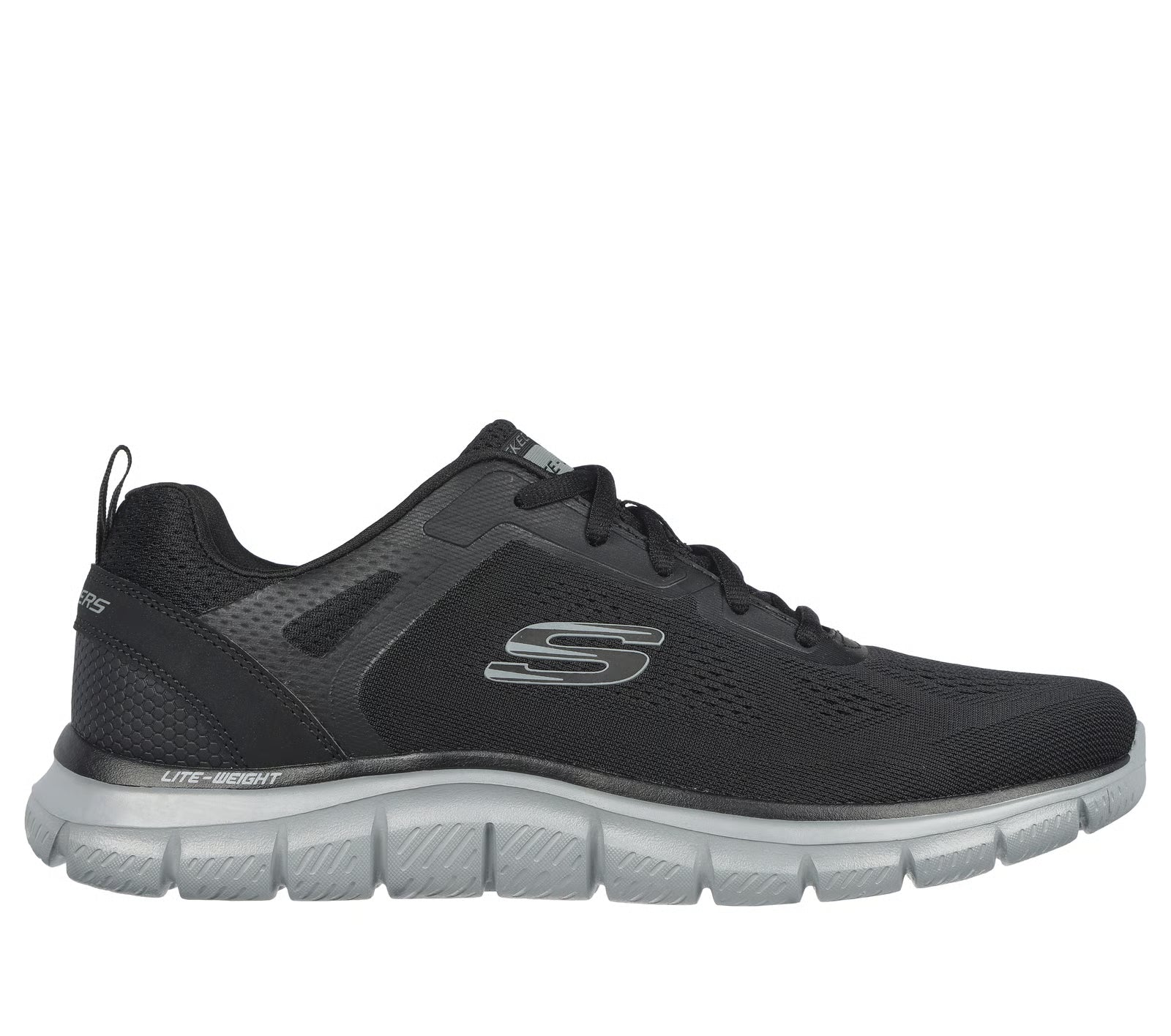 Skechers Track-Broader Black Utcai cipő 232698-BKCC