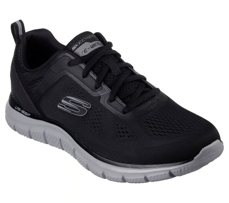 Skechers Track-Broader Black Utcai cipő 232698-BKCC
