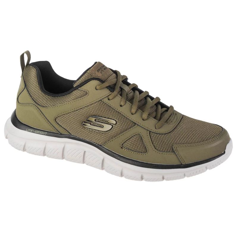 Skechers Track-Scloric Green Utcai cipő 52631-OLBK