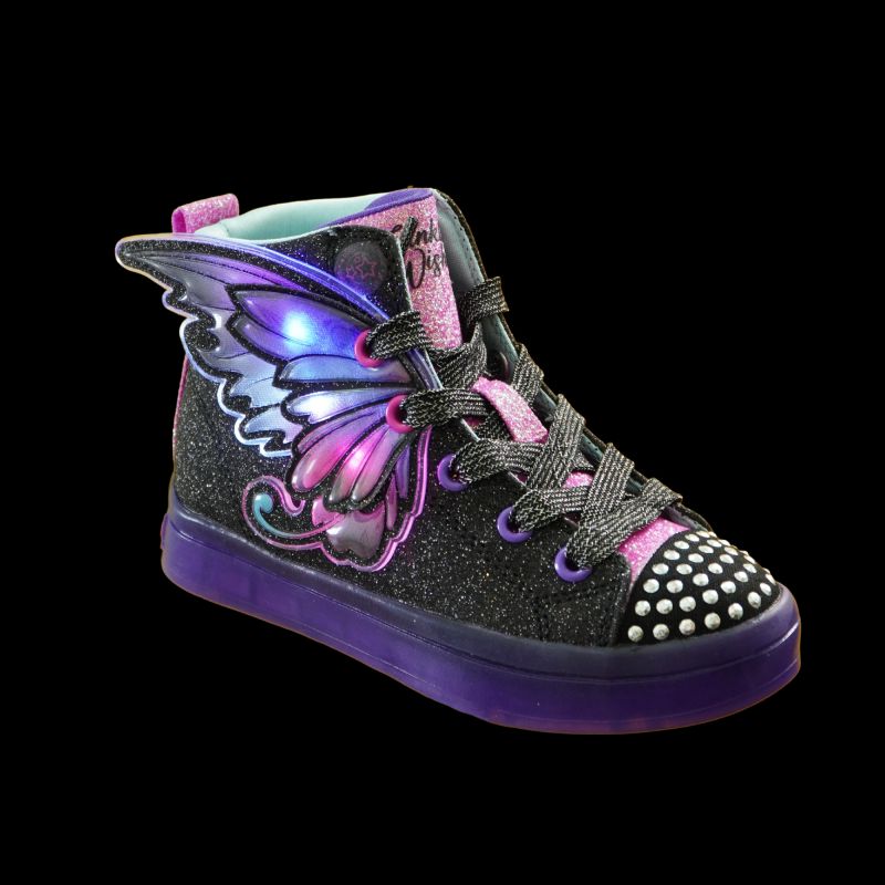 Skechers Twi-Lites 2.0 TWINKLE WISHES Jr 314350L-BKMT Cipő - Sportmania.hu