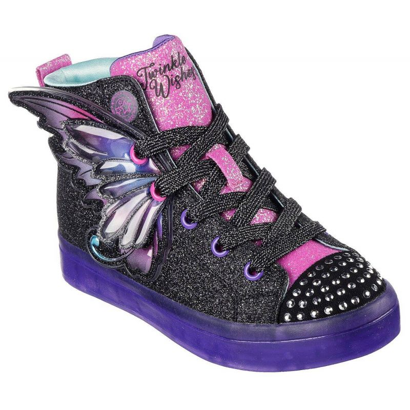Skechers Twi-Lites 2.0 TWINKLE WISHES Jr 314350L-BKMT Cipő - Sportmania.hu