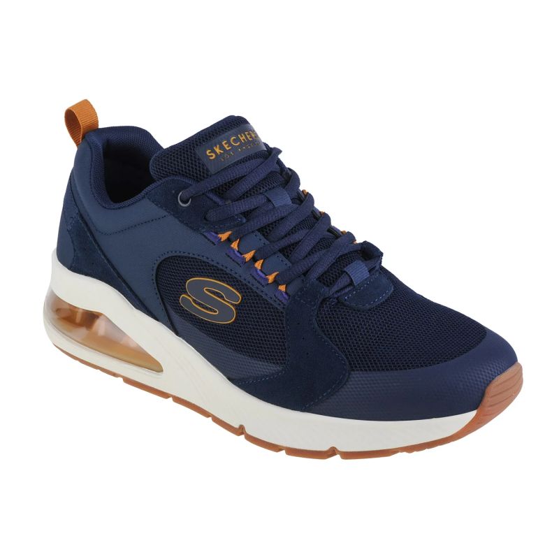 Skechers Uno 2 Férfi Lifestyle Cipő - Sötétkék - 90-es Retró 183065-NVY