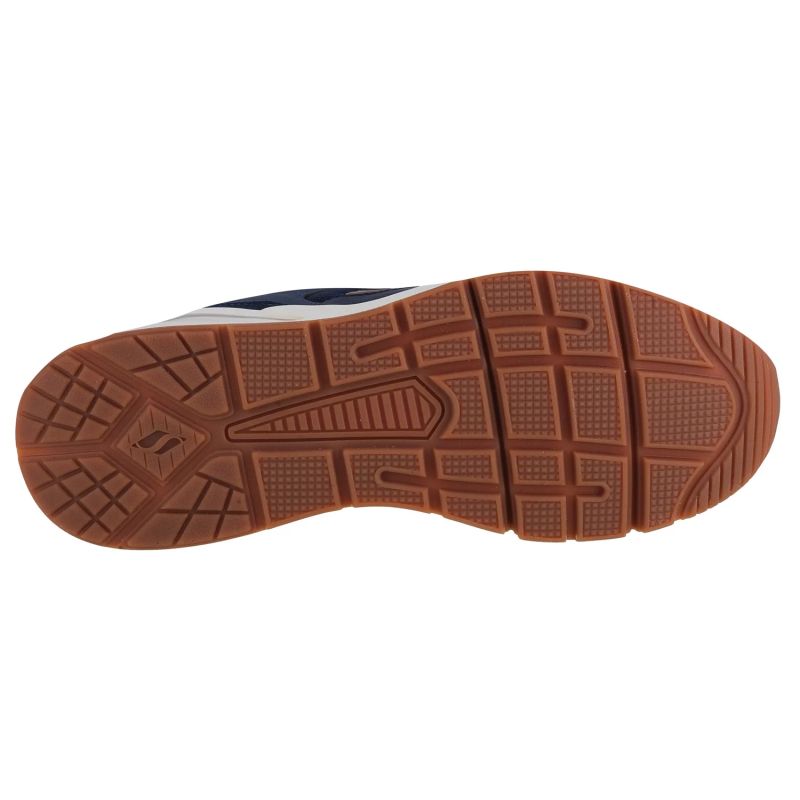 Skechers Uno 2 Férfi Lifestyle Cipő - Sötétkék - 90-es Retró 183065-NVY