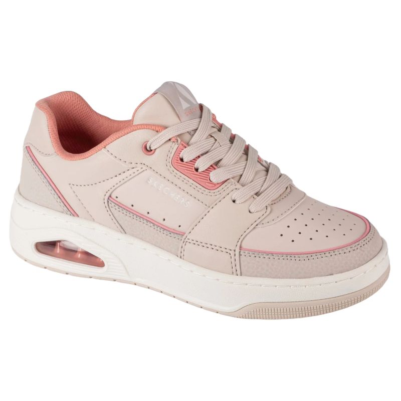 Skechers Uno Court Lifestyle Cipő - Fehér Minimál Stílus 177710-NTCL
