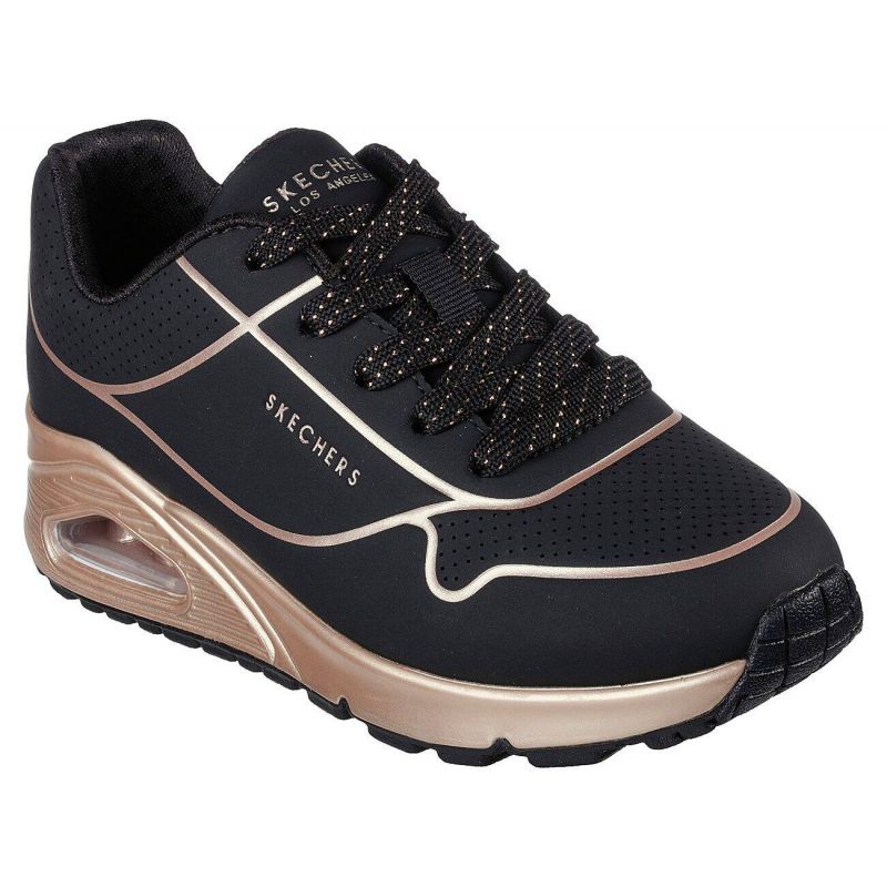 Skechers Uno Gen1 Cool Heels JR 310538L-BKRG Cipő - Sportmania.hu