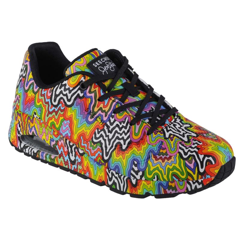 Skechers Uno Infinite Drip női lifestyle cipő - multicolor 177960-MLT