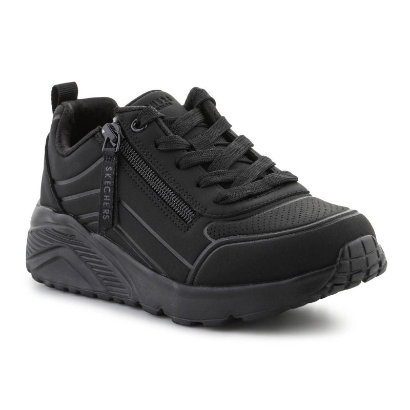 Skechers Uno Lite Easy Zip Jr 310387L-BBK Cipő - Sportmania.hu