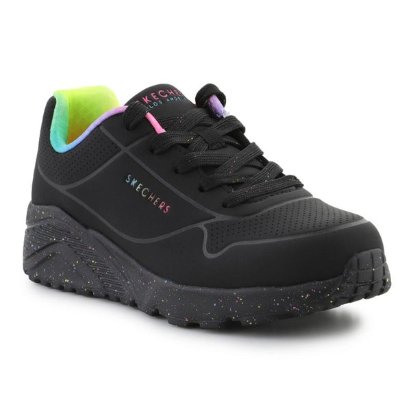 Skechers Uno Lite Rainbow Speckle Jr 310456L-BKMT Cipő - Sportmania.hu