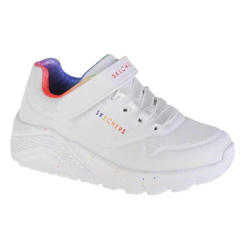 Skechers Uno Lite Rainbow Specks White gyerek 310457L-WMLT