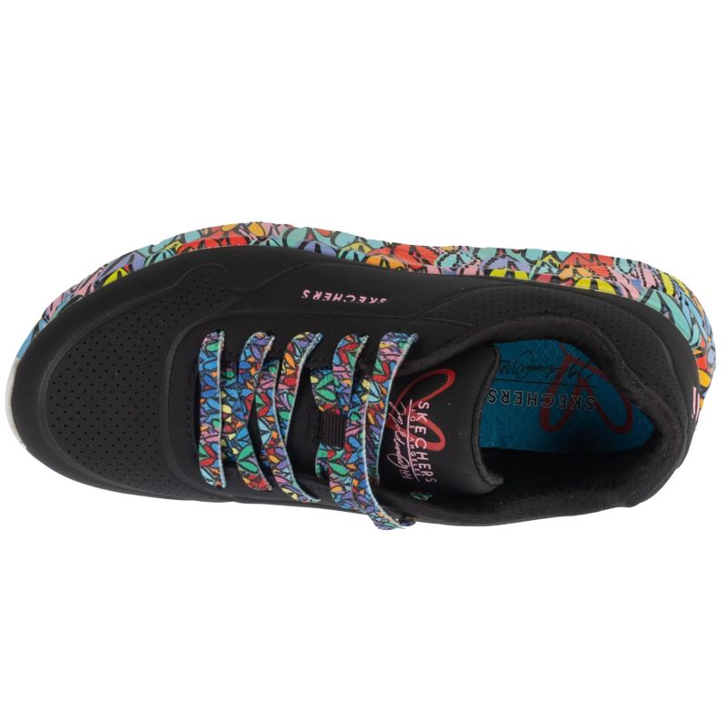 Skechers Uno Lite – Subtle Love Black, Size utcai cipő, fekete