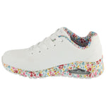 Skechers Uno – Majestic Garden utcai cipő, fehér