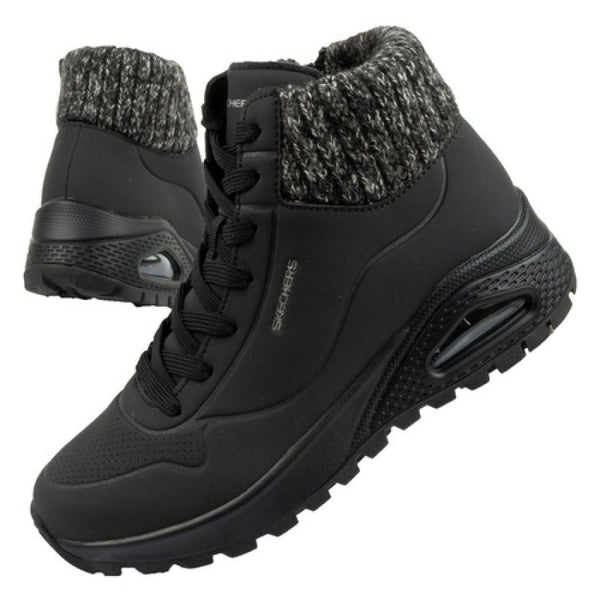 Skechers Uno Rugged W 167988 BLK shoes Bakancs - Sportmania.hu