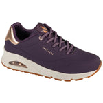 Skechers Uno-Shimmer Away Női Utcai Cipő - Lila/Csillogós 155196-DKPR