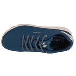 Skechers Uno-Shimmer Away Női Utcai Cipő - Sötétkék 155196-NVSL
