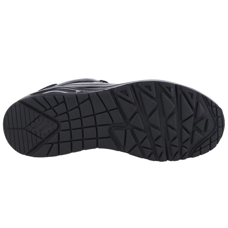 Skechers Uno-Shiny One Női Utcai Cipő - Fekete 177142-BBK