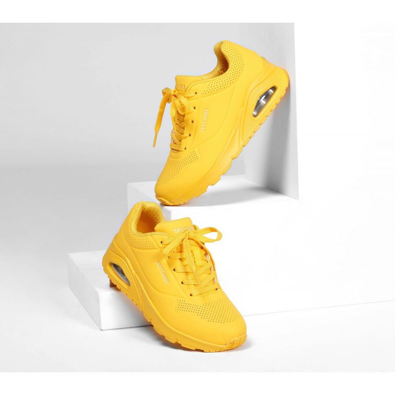Skechers Uno Stand On Air W 73690-YEL Cipő - Sportmania.hu