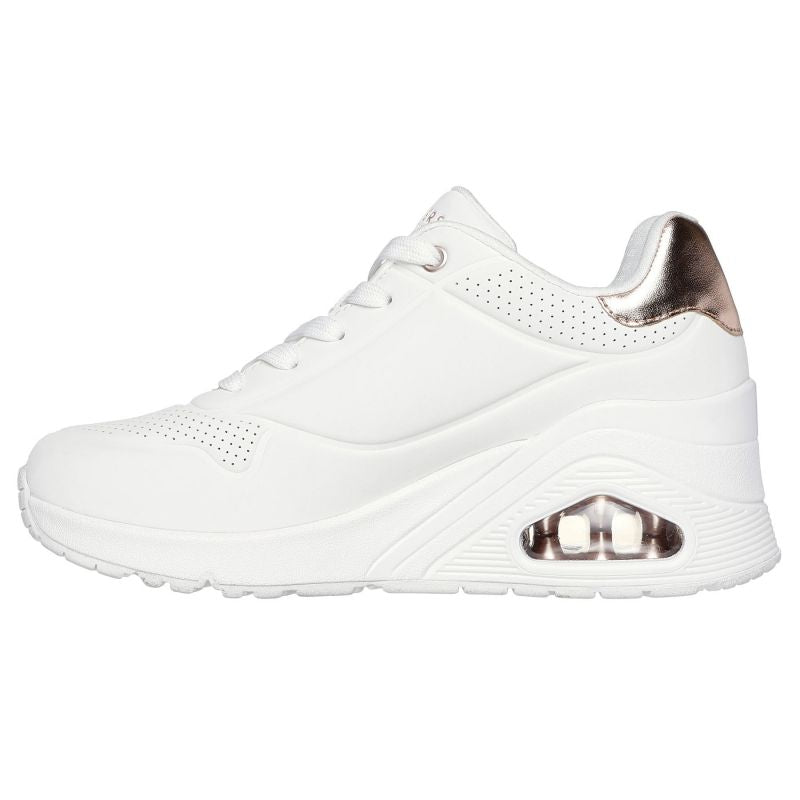 Skechers Uno Wedge-Hi Steps W 177520-Wht Shoes - Sportmania.hu
