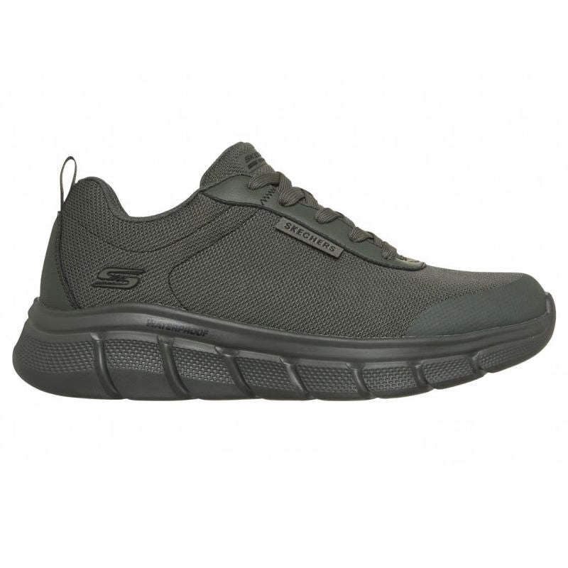 Skechers Waterproof Skechers BOBS Sport B Flex - Rainy Edge oliva cipő férfi 118111-OLV