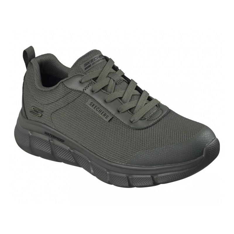 Skechers Waterproof Skechers BOBS Sport B Flex - Rainy Edge oliva cipő férfi 118111-OLV