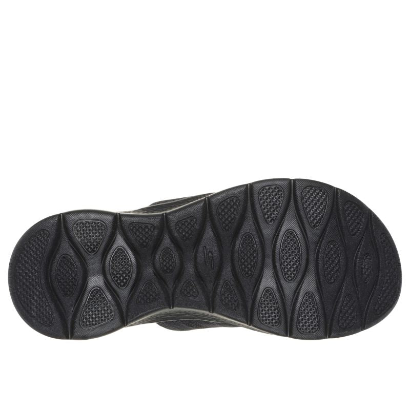 Skechers Women's Flip-Flops GO WALK FLEX SANDAL IMPRESSED 141420 BKGY női szandál