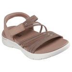Skechers Women's GO WALK FLEX SANDAL EMMA 141473 TAN női szandál
